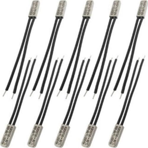 10 Pcs Bimetal Temperature Control Switch Thermostat 80C N.C KSD9700