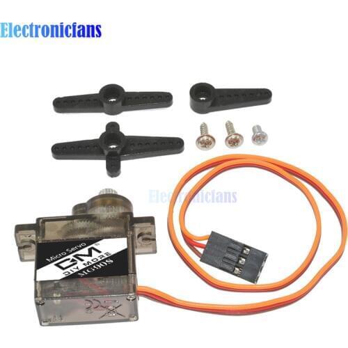 10pcs/lot MG90S Metal gear Digital 9g Servo SG90 For Rc Helicopter Plane Boat Car MG90 9G Wholesale