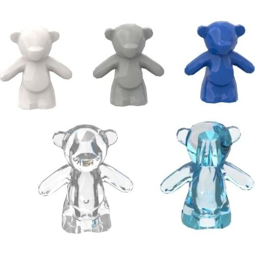 10PCS High-Tech 98382 Little Bear Building Blocks Assembles Particles Bricks DIY Education Parts Toy For Children Gift