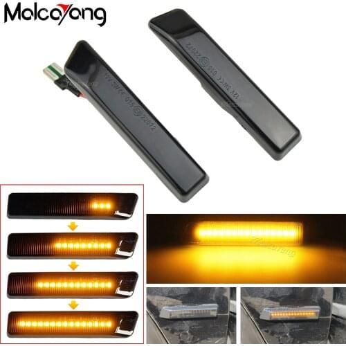 LED Dynamic Turn Signal Light Side Marker Blinker Lamp For BMW E36 M3 Facelift 1997-1999 X5 E53 1999-2006