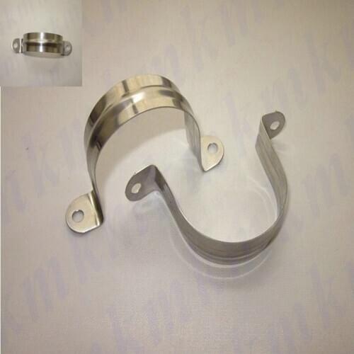 50PCS/LOT Stainless Steel Tube Clamp100PCS M60 (for 61MM pipe)