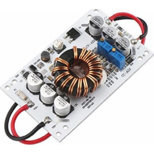 600W Aluminum Base Plate Power Supply Boost Constant Pressure Constant Current Adjustable LED Charging Board