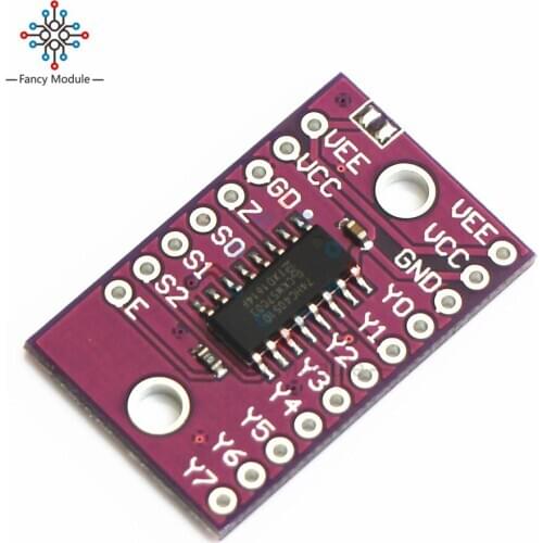 74HC4051 8-Channel-Mux Analog Multiplexer Demultiplexer Module for Raspberry Pi