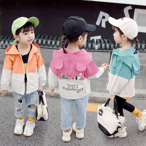 Girls Babys Kids Coat Jacket Outwear 2021 Luxury Spring Autumn Overcoat Top Sport Princess Toddler Childrens Clothing