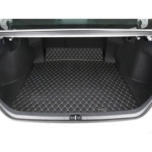 For TOYOTA Camry 2018 1PC Car Styling Cargo Liner Car Trunk Mat Carpet Interior Floor Mats PU Leather Pad Auto Accessories