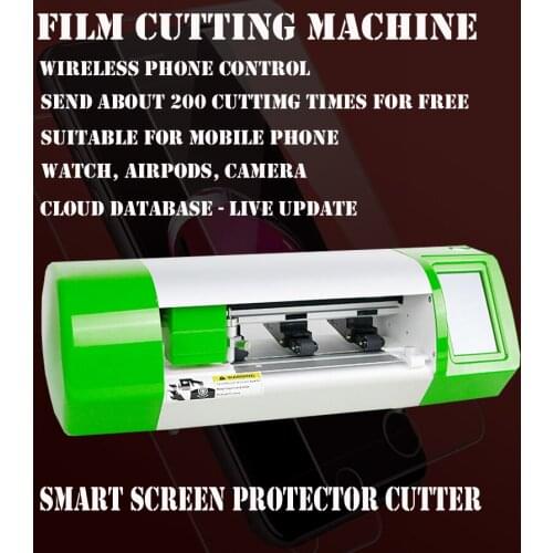 Flexible Hydrogel Film Screen Protector cutting machine For iPhone Samsung and All Mobile Phone Front back glass Protective Film
