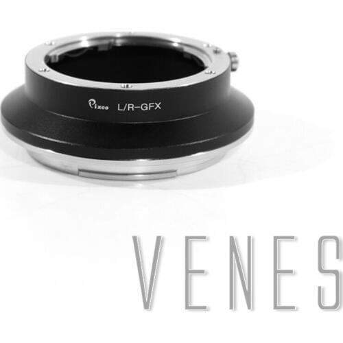 VENES Adapter ring for L/R - GFX Camera, For Leica Mount lens to GFX lens adapter, For Fujifilm GFX 50S camera