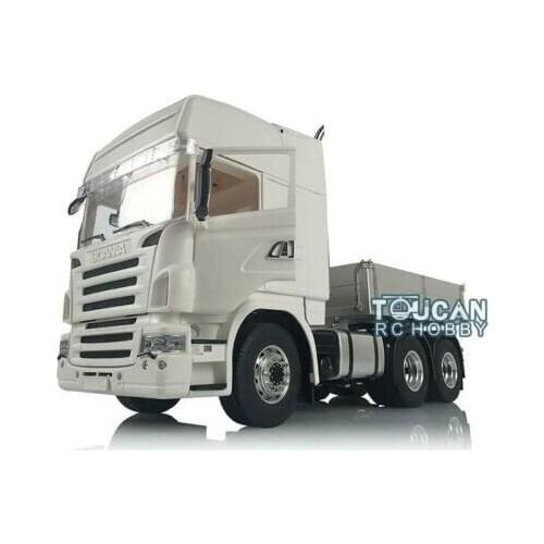 Hercul Sca 802C Cabin LESU 6*6 Metal Chassis 1/14 RC Tracto Truck Car W/ Hopper Chimney THZH0600-SMT4