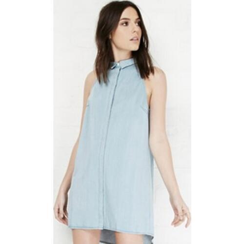 OLGITUM Fashion Denim Dresses