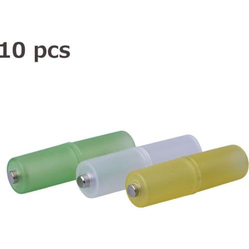10Pcs Battery box Converter Adapter Batteries Holder AAA to AA Size Cell Plastic Case Switcher for AAA to AA battery