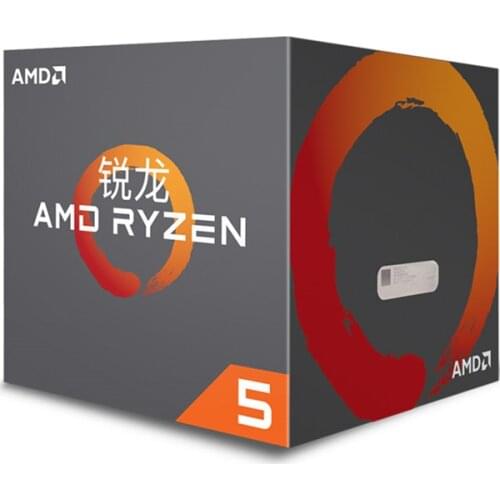 AMD Ryzen R5 1600 CPU Original Processor 6Core 12Threads AM4 3.2GHz TDP 65W 19MB Cache 14nm DDR4 Desktop YD1600BBM6IAE