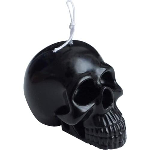 3d Skull Silicone Candle Mold Skull Ice Cube Mold For Diy Handmade Craft Candle Chocolate Making Mould Halloween Party Decor