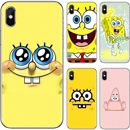 For Samsung Galaxy A9 A8 Star Lite A3 A5 A7 A6 Plus 2018 2015 2016 2017 Queen-Spongebob-C-Best-Friend-Patrick Silicone Cover