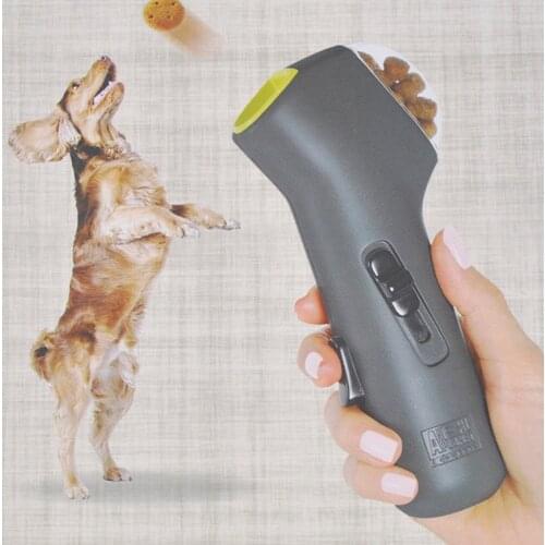 Dog Snack Catapult Launcher Dog Cat Treat Launcher Snack Food Feeder Catapult Pet Interactive Toy Jump Training Tools Dog Feeder