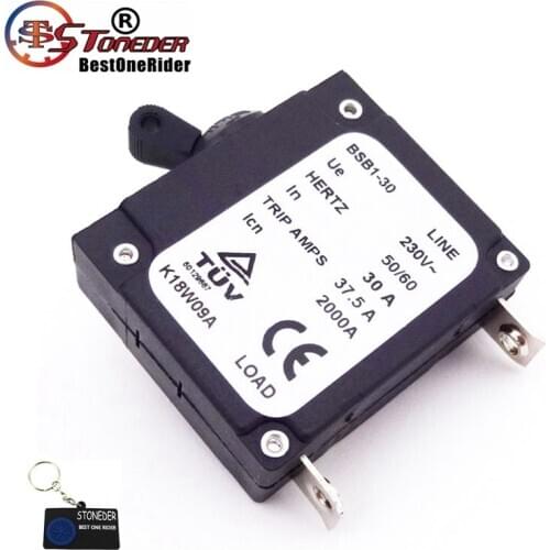 STONEDER 230V 30A Generator Circuit Breaker For BSB1-30 37.5A Trip Amps 2000A 50 60 Hertz
