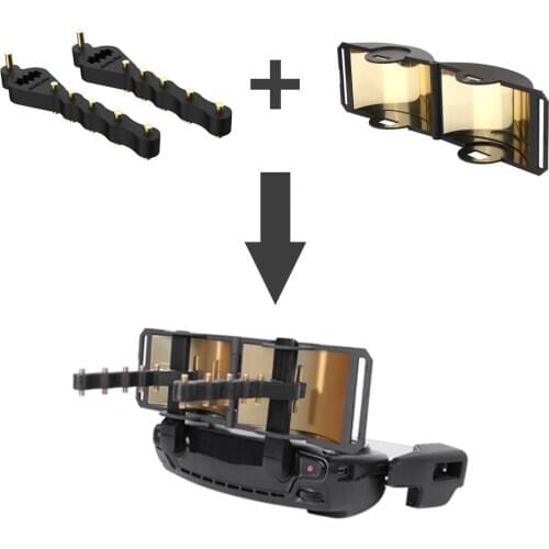 2 in 1 Antenna Amplifier for DJI Mavic Pro Mini Spark Air Mavic2 Remote Controller Signal Booster Antenna Range Extender