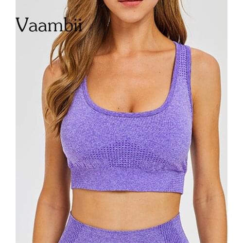 Womens Bra Bralette Sports Bra For Women Gym Sports Top Bh Seamless Sports Bra Tube Without Cup Woman Vital Sport 2020 Crop Top