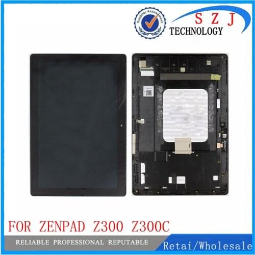 New 10.1 For Asus ZenPad 10 Z300 Z300C ZP023 LCD Display Touch Screen Digitizer Panel Assembly with frame Green
