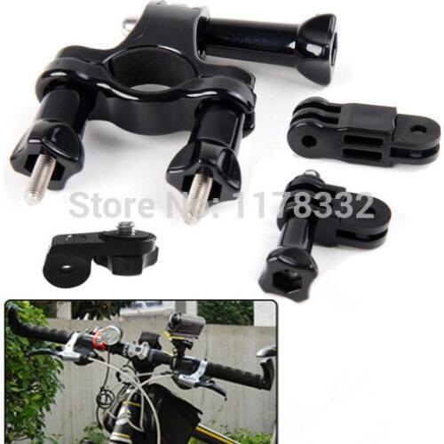 3in1 1 set Bike Handlebar Seatpost Mount + tripod mount adapter + Screw for Sony Action Cam HDR-AS15/AS20/AS30V/AS100V/ Gopro