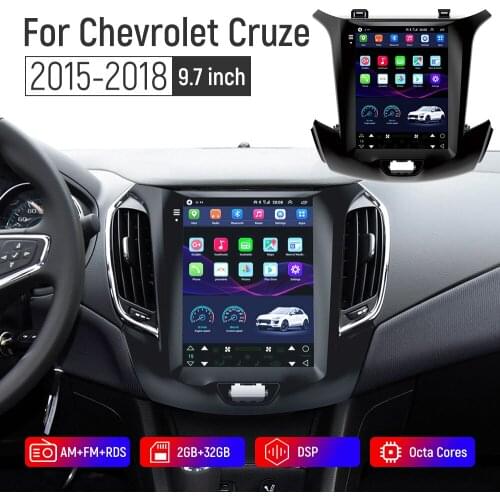 9.7" Tesla Style Android 10.0 For Chevrolet Cruze 2015-2018 Car Radio Auto Dvd Multimedia Player GPS Navigation Stereo Head Unit