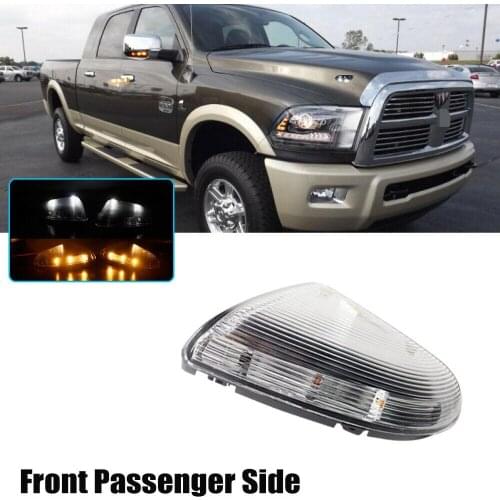 Auto Lighting Front Passenger Mirror Turn Signal Light Lamp Right Side Car Reverse Lamp For Dodge Ram 68064948aa