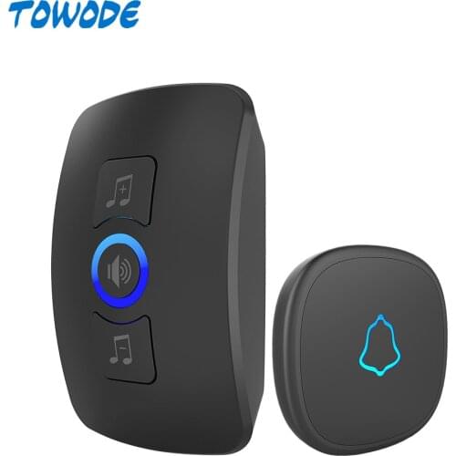 KERUI M525 Wireless Doorbell Kit Home Security Smart Doorbell Chimes 4 Levels Volume 32 Songs Friend Visiting Welcome System
