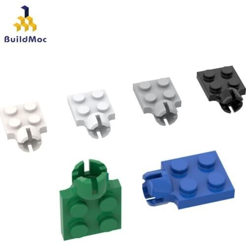 BuildMOC 3730 2X2 thin plate with bowl For Building Blocks Parts DIY Construction Creative gift Toys