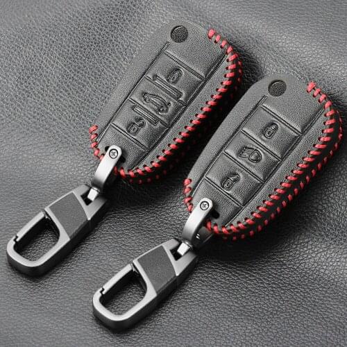 Key Case Car Accessories For Peugeot 208 308 3008 2008 307 508 407 Leather Key Case Expert Rifter Partner Car Key Cover Case Fob