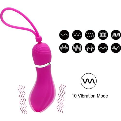 IKOKY 10 Speed Sex Toys for Women G-spot Massager USB Rechargeable Clitoris Stimulator Dildo Vibrator Wireless Remote Control
