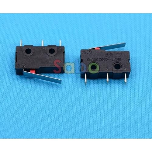 10PCS Limit Switch, 3 Pin N/O N/C High quality All New 5A 250VAC Micro Switch short