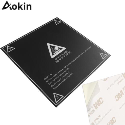Frosted Heated Bed Sticker Build Sheet Plate 300x300mm Tape Hot Bed Platform Sticker for Creality cr10 ender 3 5 for 3D printer