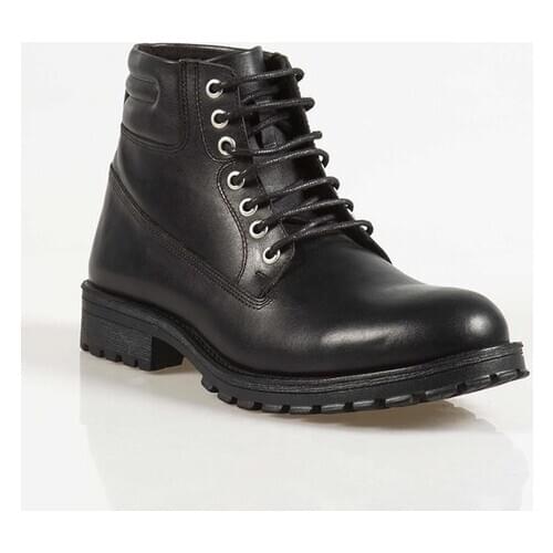 Shoes Arcade Black Lace-Up Genuine Leather Men 'S Boots Bt115