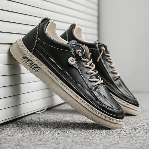 Black Shoes For Men 2021 Flat Breathable Sport Mens Vulcanize Shoes Fashion Solid Color Running Male Sneakers Zapatillas Hombre