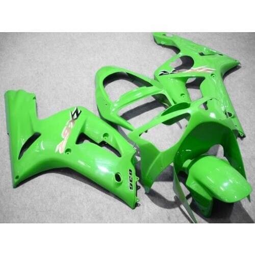Injection mold Fairing kit for KAWASAKI Ninja ZX6R 636 03 04 ZX 6R 2003 2004 zx 6r ABS Cool green Fairings set+7gifts KA11
