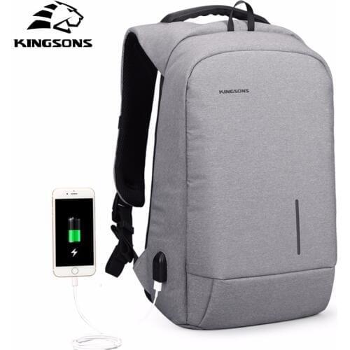 New Men Backpack for 13"15"Anti-theft Lock Backpack Laptop Bags Water Repellent Multifunction Bag USB Charging Backpacks Casual