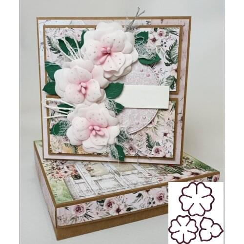 New type of flower die stamping die metal cutting die scrapbook photo album decorative paper card DIY embossing handicrafts new