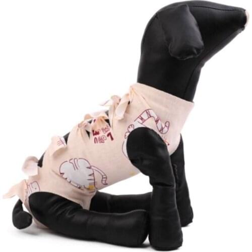 Cat Sterilization Clothing Weaning Postoperative Anti-mite Clothes Thin Section Breathable Four-legged Pet Costume