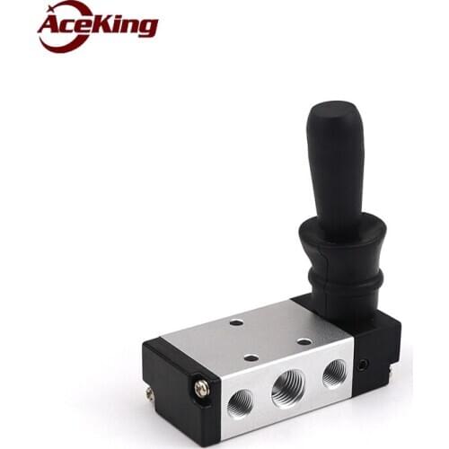 Pneumatic switch cylinder manual reversing 4h210-08 manual air control valve manual pull valve two position five-way hand valve
