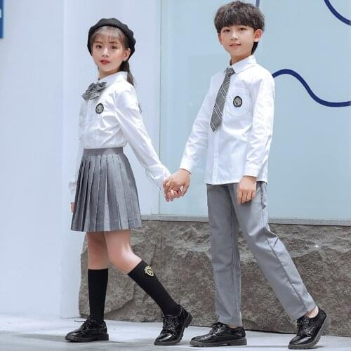 School Uniforms For Primary And Secondary School Students Customized Childrens New British Style Class Kindergarten Uniforms