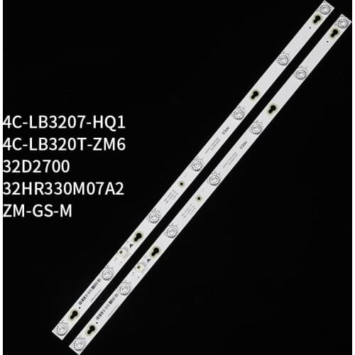 40pcs LED Backlight strip for TELLFUNKEN TF-LED32S19 32S3750 32HR330M07A2 V2 LVW320CSOT 32D700 HR-56613-12785 YHA-4C-LB320T-YHL