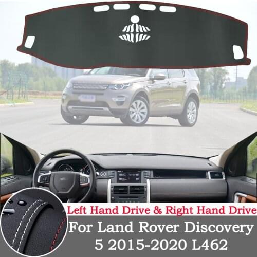 High-quality leather instrument panel protection pad and light-proof pad for Land Rover Discovery 5 2015-20 L462 car accessories