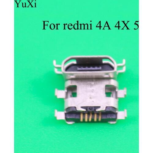 YuXi For redmi 4X micro USB Charge Charging Dock Port Connector Jack socket High Quality For Xiaomi for Redmi 4A 4X 5