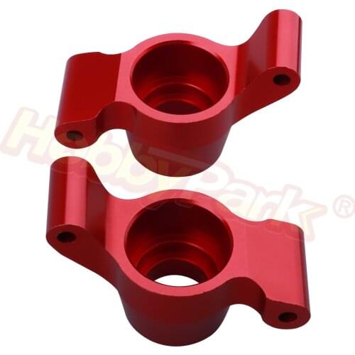 Aluminum Alloy Rear Stub Axle Carriers Knuckles (Left & Right), for 1/10 Traxxas Maxx Upgrades, Replacement Parts of 8952