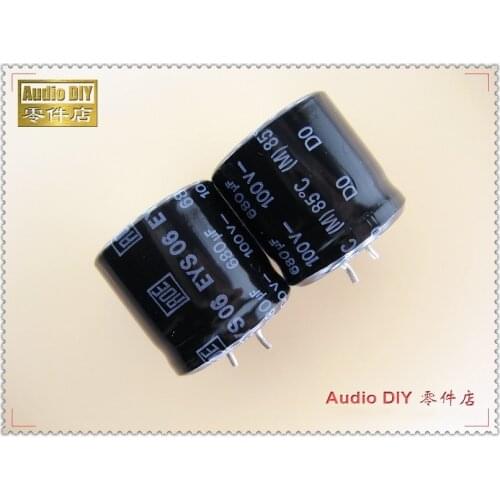 1PCS/10PCS EYS Series 680uF 100V 100v680uf Electrolytic Capacitor