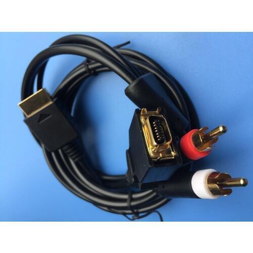 200pcs/lot Terminal Cable for PS2 D Terminal AV cable for PS3 cable 6FT