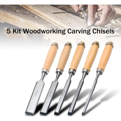 5 chisel set made of CV professional chisels chisels chisels wood chisels New DE