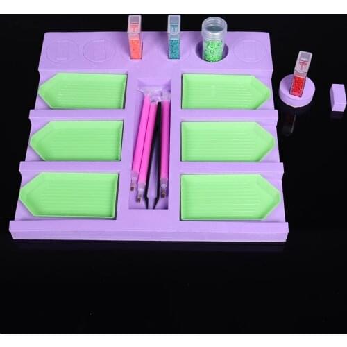 Diamond Painting Tray Organizer Holder DIY Diamond painting kits Painting with Diamond Accessory Christmas Gift