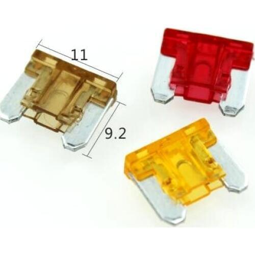 10Pcs 5A 7.5A 10A 15A 20A 25A 30A LPE Automotive Car Fuse Mini Size For Mazda Mitsubishi Toyota Hyundai Nissan Honda