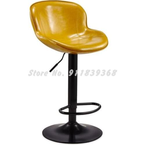 Bar Chair Lift Chair High Stool Family Simple Modern Bar Chair Front Desk Chair High Chair Bar Chair Back