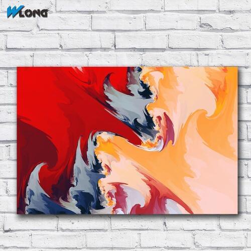 Large size Printing Oil Painting far beyond the sun wall art canvas print pictures for living room and bedroom No Frame
